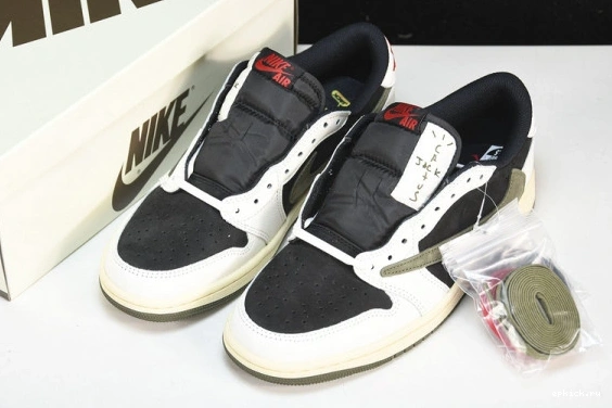 Rep EP Scott DZ4137-106 OG Retro 1 Olive Jordan Low Travis SP 1220